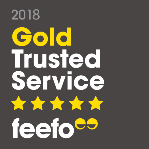 Peter Heron Awarded Feefo Gold Trusted Service Award 2018