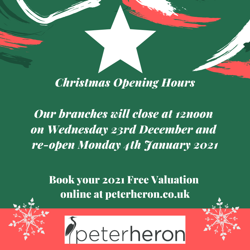 Christmas Opening Times