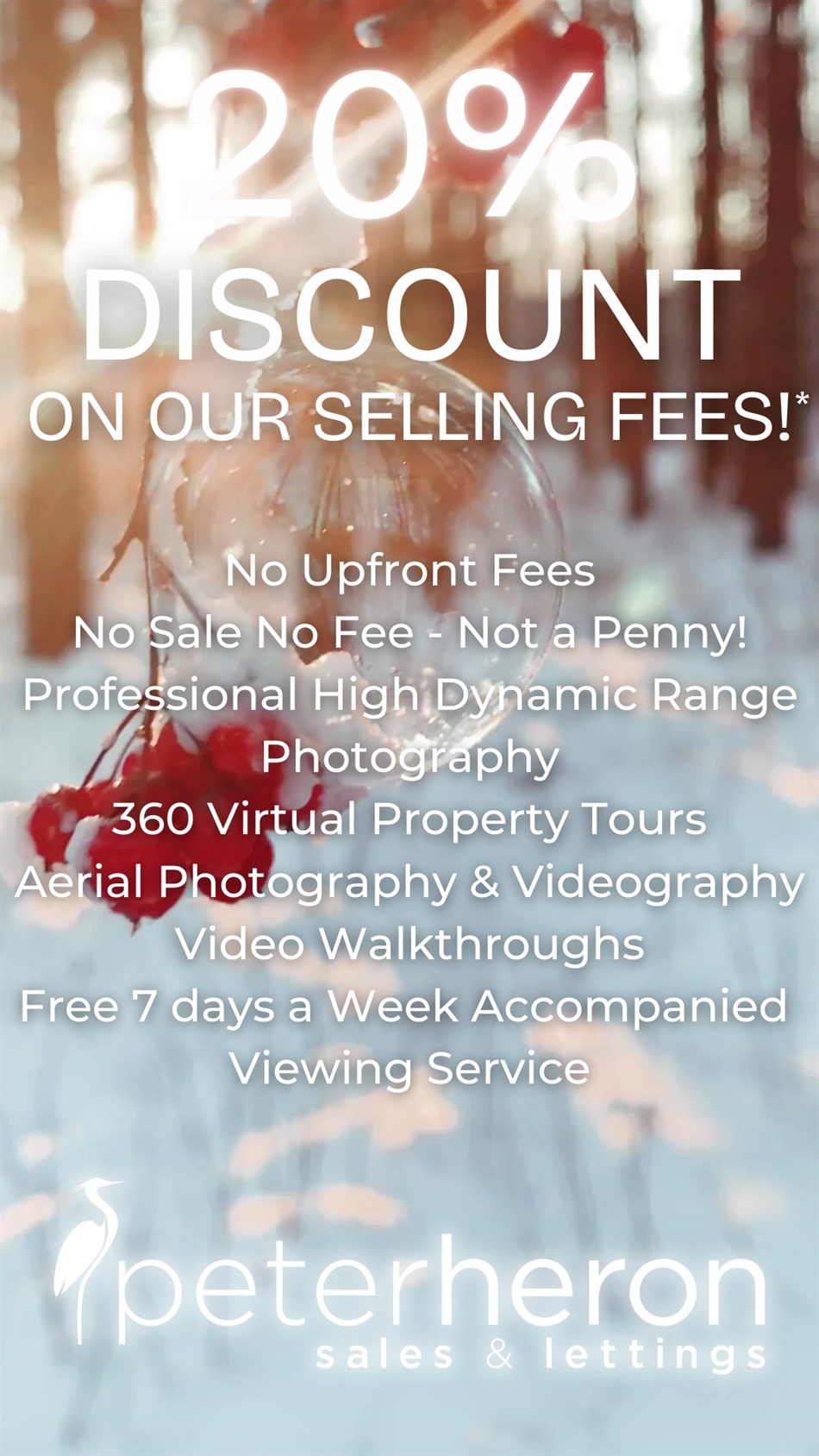 New Year 20% Discount on Our Selling Fees