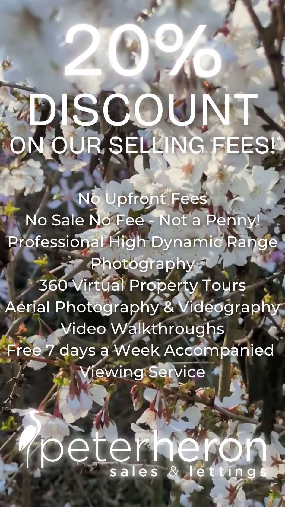 20% Discount on Our Selling Fees*