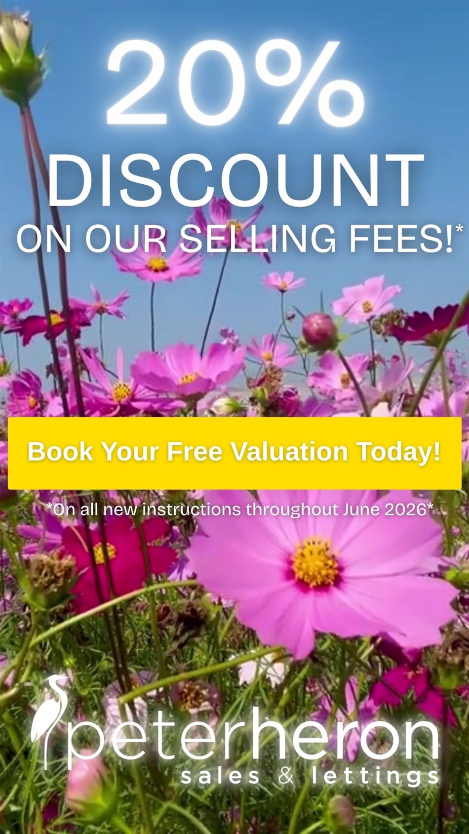 20% Discount on Our Selling Fees