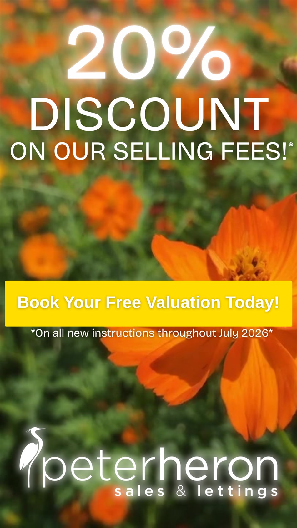 20% Discount on Our Selling Fees