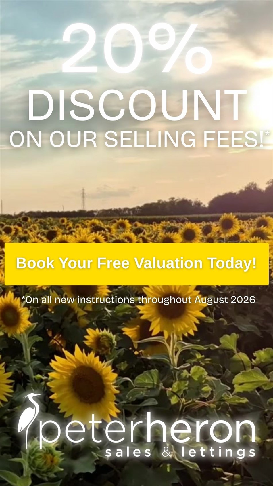 20% Discount on Our Selling Fees*