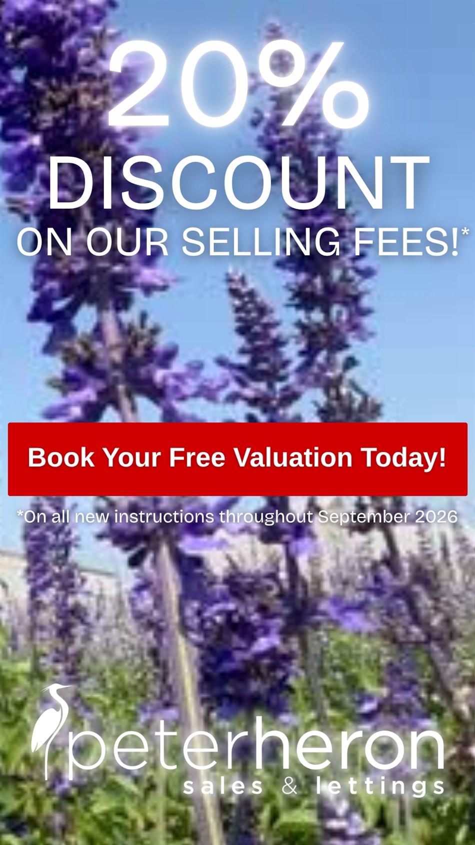 20% Discount on Our Selling Fees*