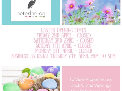 Easter Opening Times