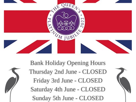 Queens Jubilee - Bank Holiday Opening Hours