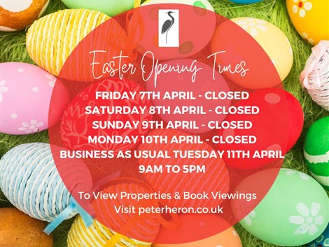 Easter Opening Times