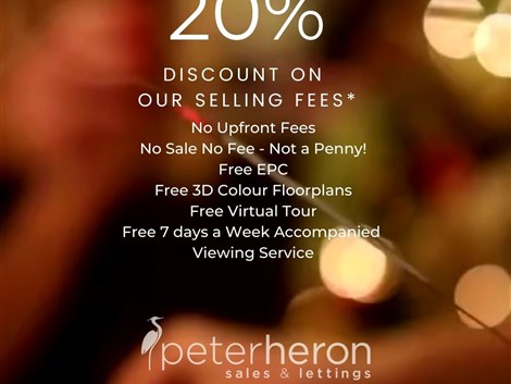 20% Discount on our Selling Fees