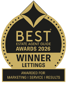 Award medal Lettings 2026